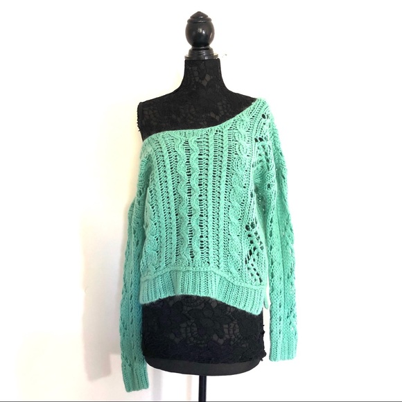 Free People Chunky Knit Sweater Free Shipping - Picture 3 of 7